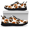 St Bernard Pattern Print Sneaker Shoes For Men Women-grizzshop