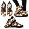 St Bernard Pattern Print Sneaker Shoes For Men Women-grizzshop