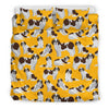 St Bernard Yellow Pattern Print Duvet Cover Bedding Set-grizzshop