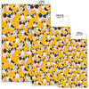 St Bernard Yellow Pattern Print Floor Mat-grizzshop