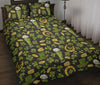 St Patrick's Day Leprechaun Beer Pattern Print Bed Set Quilt-grizzshop