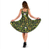 St Patrick's Day Leprechaun Beer Pattern Print Dress-grizzshop