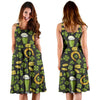 St Patrick's Day Leprechaun Beer Pattern Print Dress-grizzshop