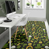 St Patrick's Day Leprechaun Beer Pattern Print Floor Mat-grizzshop