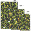 St Patrick's Day Leprechaun Beer Pattern Print Floor Mat-grizzshop