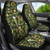 St Patrick's Day Leprechaun Beer Pattern Print Universal Fit Car Seat Covers-grizzshop