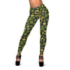 St Patrick's Day Leprechaun Beer Pattern Print Women Leggings-grizzshop