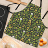 St Patrick's Day Leprechaun Beer Pattern Print Women's Apron-grizzshop