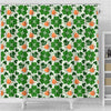 St Patrick's Day Leprechaun Pattern Print Bathroom Shower Curtain-grizzshop