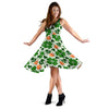 St Patrick's Day Leprechaun Pattern Print Dress-grizzshop