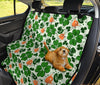 St Patrick's Day Leprechaun Pattern Print Pet Car Seat Cover-grizzshop