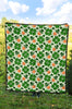 St Patrick's Day Leprechaun Pattern Print Quilt-grizzshop