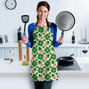 St Patrick's Day Leprechaun Pattern Print Women's Apron-grizzshop