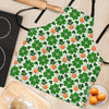 St Patrick's Day Leprechaun Pattern Print Women's Apron-grizzshop