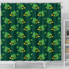 St Patrick's Day Leprechaun Print Pattern Bathroom Shower Curtain-grizzshop