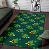 St Patrick's Day Leprechaun Print Pattern Floor Mat-grizzshop