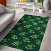 St Patrick's Day Leprechaun Print Pattern Floor Mat-grizzshop