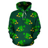 St Patrick's Day Leprechaun Print Pattern Men Women Pullover Hoodie-grizzshop