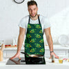 St Patrick's Day Leprechaun Print Pattern Men's Apron-grizzshop