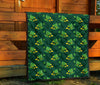 St Patrick's Day Leprechaun Print Pattern Quilt-grizzshop