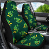 St Patrick's Day Leprechaun Print Pattern Universal Fit Car Seat Covers-grizzshop