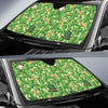 St Patrick's Day Shamrock Pattern Print Car Sun Shade-grizzshop