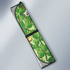 St Patrick's Day Shamrock Pattern Print Car Sun Shade-grizzshop