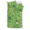 St Patrick's Day Shamrock Pattern Print Duvet Cover Bedding Set-grizzshop