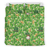 St Patrick's Day Shamrock Pattern Print Duvet Cover Bedding Set-grizzshop