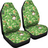 St Patrick's Day Shamrock Pattern Print Universal Fit Car Seat Covers-grizzshop