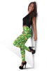 St Patrick's Day Shamrock Pattern Print Women Leggings-grizzshop