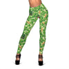 St Patrick's Day Shamrock Pattern Print Women Leggings-grizzshop