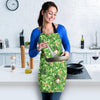 St Patrick's Day Shamrock Pattern Print Women's Apron-grizzshop