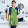 St Patrick's Day Shamrock Pattern Print Women's Apron-grizzshop