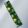 St Patrick's Day Shamrock Print Pattern Car Sun Shade-grizzshop