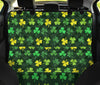 St Patrick's Day Shamrock Print Pattern Pet Car Seat Cover-grizzshop