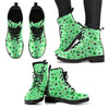 St Patricks Day Womens Leather Boots-grizzshop