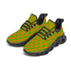 St. Patrick's Day Cute Clover Print Black Running Shoes-grizzshop