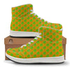 St. Patrick's Day Cute Clover Print High Top Sneakers-grizzshop