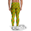 St. Patrick's Day Cute Clover Print Men's Leggings-grizzshop