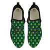 St. Patrick's Day Cute Print Pattern Black Athletic Shoes-grizzshop