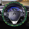 St. Patrick's Day Cute Print Pattern Car Steering Wheel Cover-grizzshop