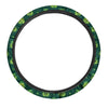 St. Patrick's Day Cute Print Pattern Car Steering Wheel Cover-grizzshop