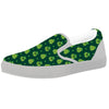 St. Patrick's Day Cute Print Pattern White Slip On Shoes-grizzshop