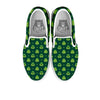 St. Patrick's Day Cute Print Pattern White Slip On Shoes-grizzshop