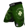 St. Patrick's Day Four Leaf Clover Print MMA Shorts-grizzshop
