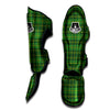 St. Patrick's Day Green Tartan Print Muay Thai Shin Guards-grizzshop