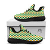 St. Patrick's Day Irish Checkered Print Black Athletic Shoes-grizzshop