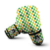 St. Patrick's Day Irish Checkered Print Boxing Gloves-grizzshop