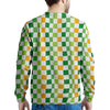 St. Patrick's Day Irish Checkered Print Men's Sweatshirt-grizzshop